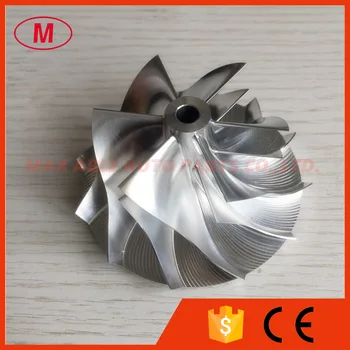 

GT2871 452546-0005 53.11/70.98mm 6+6 blades performance Billet/milling/aluminum 2618 compressor wheel for 452546-0005/Trim56