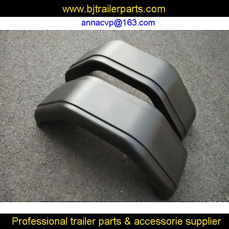 

CVP 100pair trailer plastic mudguards,trailer fenders, black plastic, trailer parts, trailer accessories 12", 13"