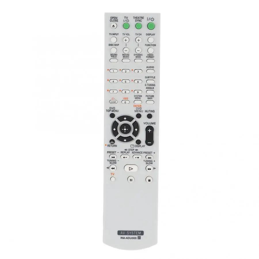 

Multi-function Smart DVD AV System Remote Control for Sony RM-ADU005 HCD-HDX466 DAV-DZ230 New