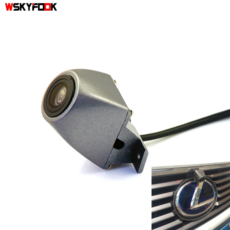 Full HD CCD Car Front View Camera Logo Embedded for Toyota Highlander 2011-2013