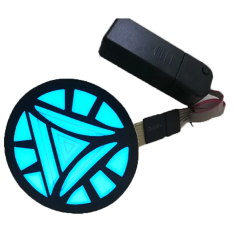 

Cool ! New Style Iron Man 3 Ironman Chest Light Luminous Reactor Wearable 10CM AG722