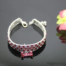 Bling Rhinestone Dog Collar Alloy Diamond Puppy Pet Cat Collar Size S/M/L Collars Leashes For Little Dogs Mascotas Accessories Bling Rhinestone Dog Collar Alloy Diamond Puppy Pet Cat Collar Size S/M/L Collars Leashes For Little Dogs Mascotas Accessories