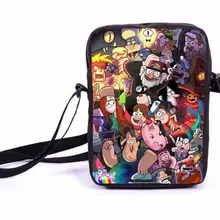 Аниме Гравити Фолз мини сумка Мейбл Медведица школы Сумки Обувь для мальчиков giirls Школьные ранцы для закусок детей Best мешок подарков