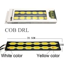 2 шт./партия COB Светодиодный фонарь для вождения автомобиля, фара для автомобиля, фара для автомобиля