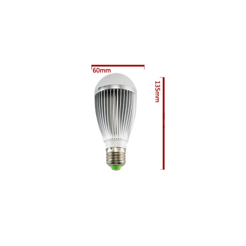 4X лучшее качество E27 7 W светодиодные лампы Яркий Светодиодный прожектор освещение
