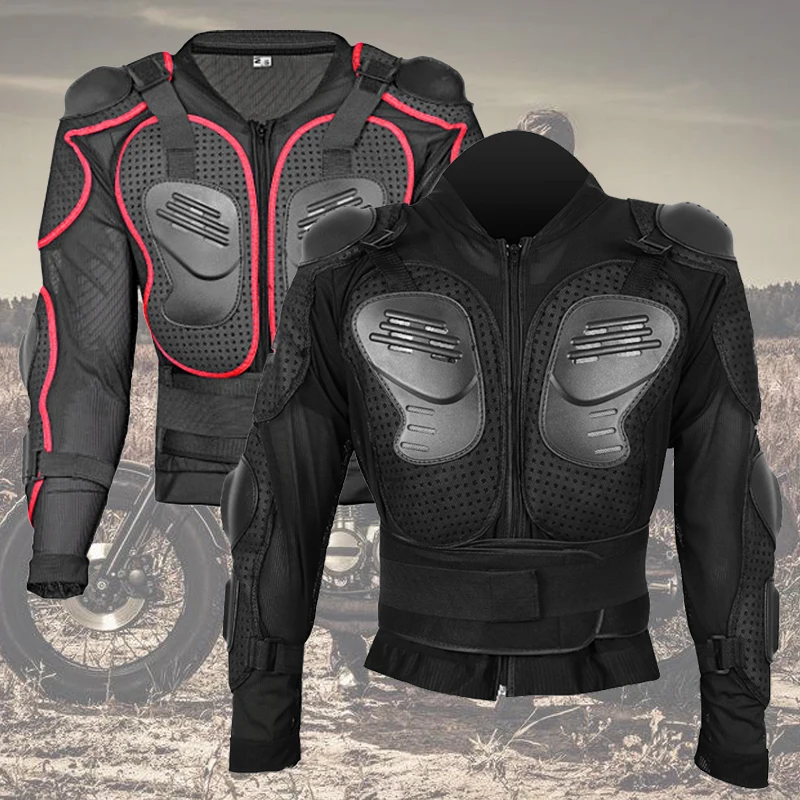 

2019 Motorcycle jacket Protective Armor Jackets Protection Motocross Clothing Protector Back Protector Racing Full body Jacket