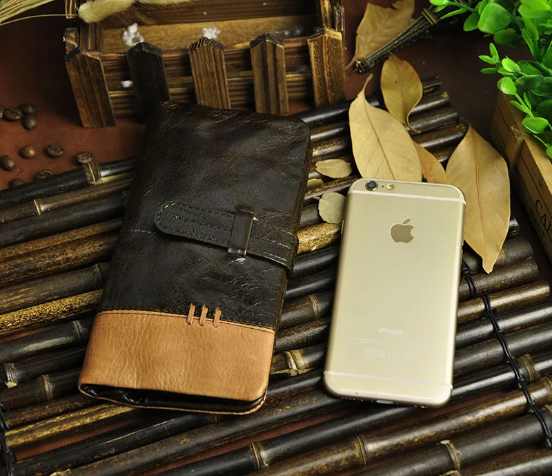 Мужской кошелек из натуральной кожи с отделением для кредитных карт|wallet purse|designer