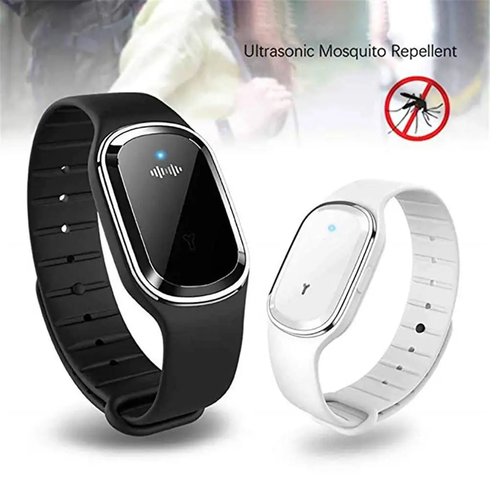 

Portable Electronic Mosquito Repellent Bracelet Waterproof Watch Anti Mosquito Repellent Wristband Pregnant Kids Mosquito Killer