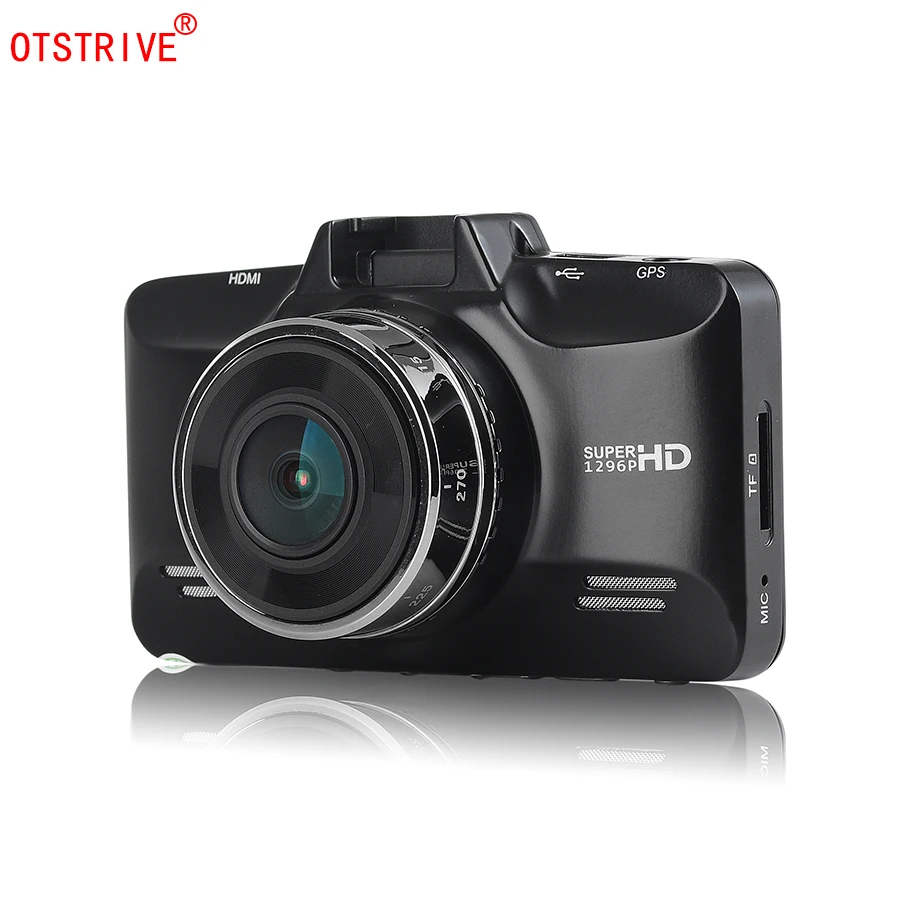 

Otstrive Car Truck Mini Hidden DVR Digital Video Recorder Ambarella A7 Chipset Full HD 1296P Camcorder GPS Logger Option DVR