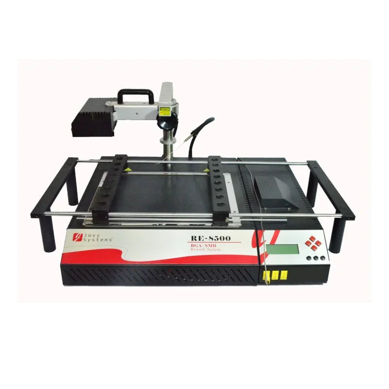 

220V BGA RE8500 Rework Stations 2 Separate Heating Zones Soldering machine CCD Camera with original Germany Parts