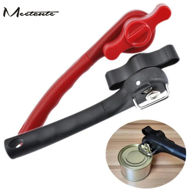 Meetcute Kitchen Cans Opener Professional Manual Can Opener Side Cut