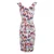 Young17 Summer Vintage Dress Women Cute Geometric Straight Sleeveless Party V Neck 2017 Plus Size Summer Retro Dress Party Dress