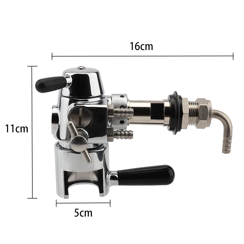 Для пивных бутылок, наполнитель, пивной кран de-foaming с регулируемым кран высшего качества Homebrew пивной кран для удаления пивной пены, бар аксессуары