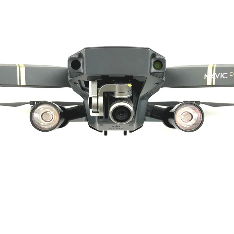 Новое поступление DJI Mavic Pro Flash СВЕТОДИОДНЫЙ свет Filght Лампа Комплект для DJI Mavic Pro ночной полёт фонарь для поиска Drone аксессуары