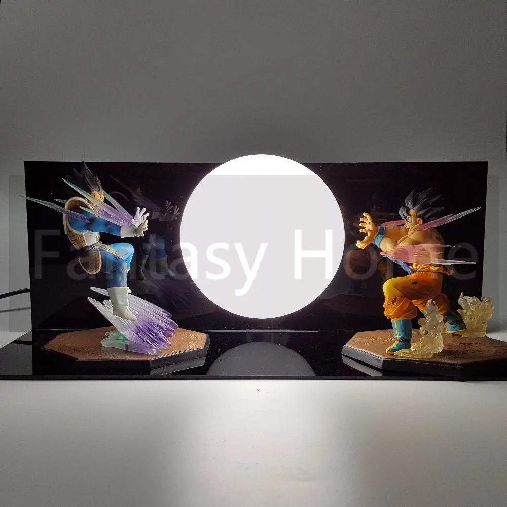 Dragon Ball Z Action Figure Son Goku vs Vegeta DIY Display Toy