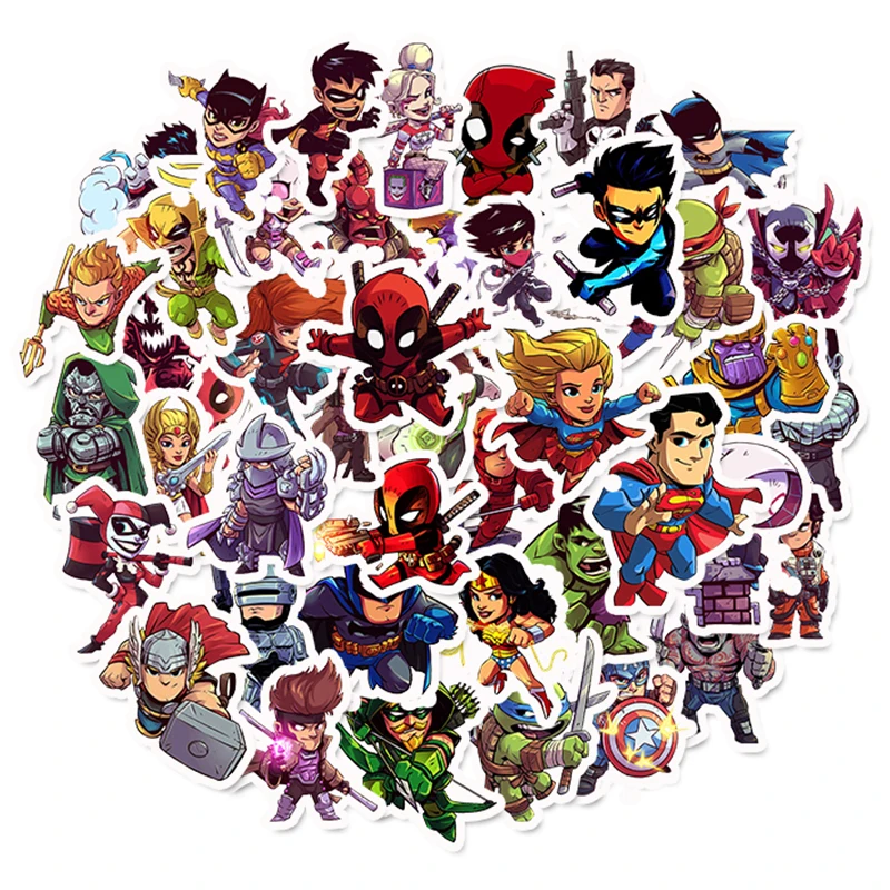 

50Pcs/lot Anime Dragon Ball Stickers Super Saiyan Goku Stickers Decal For Snowboard Luggage Car Fridge Laptop Sticker