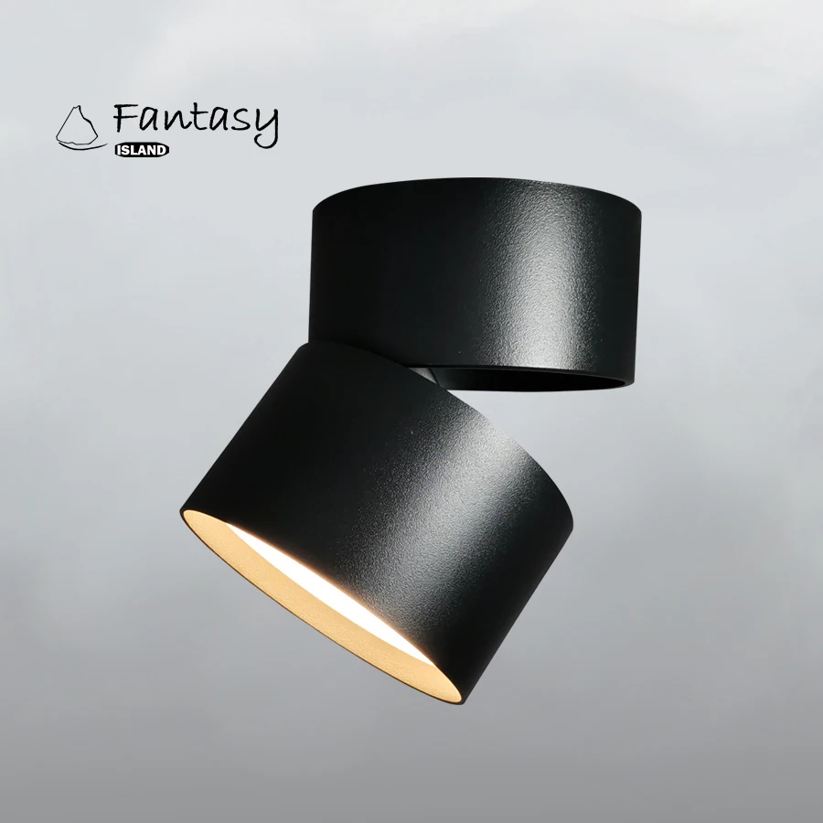 

Fantasy Island Downlight Astigmatism LED Downlight Minimalist Modern Style Surface Mounted Ceiling Lamp for Living Room Bedroom