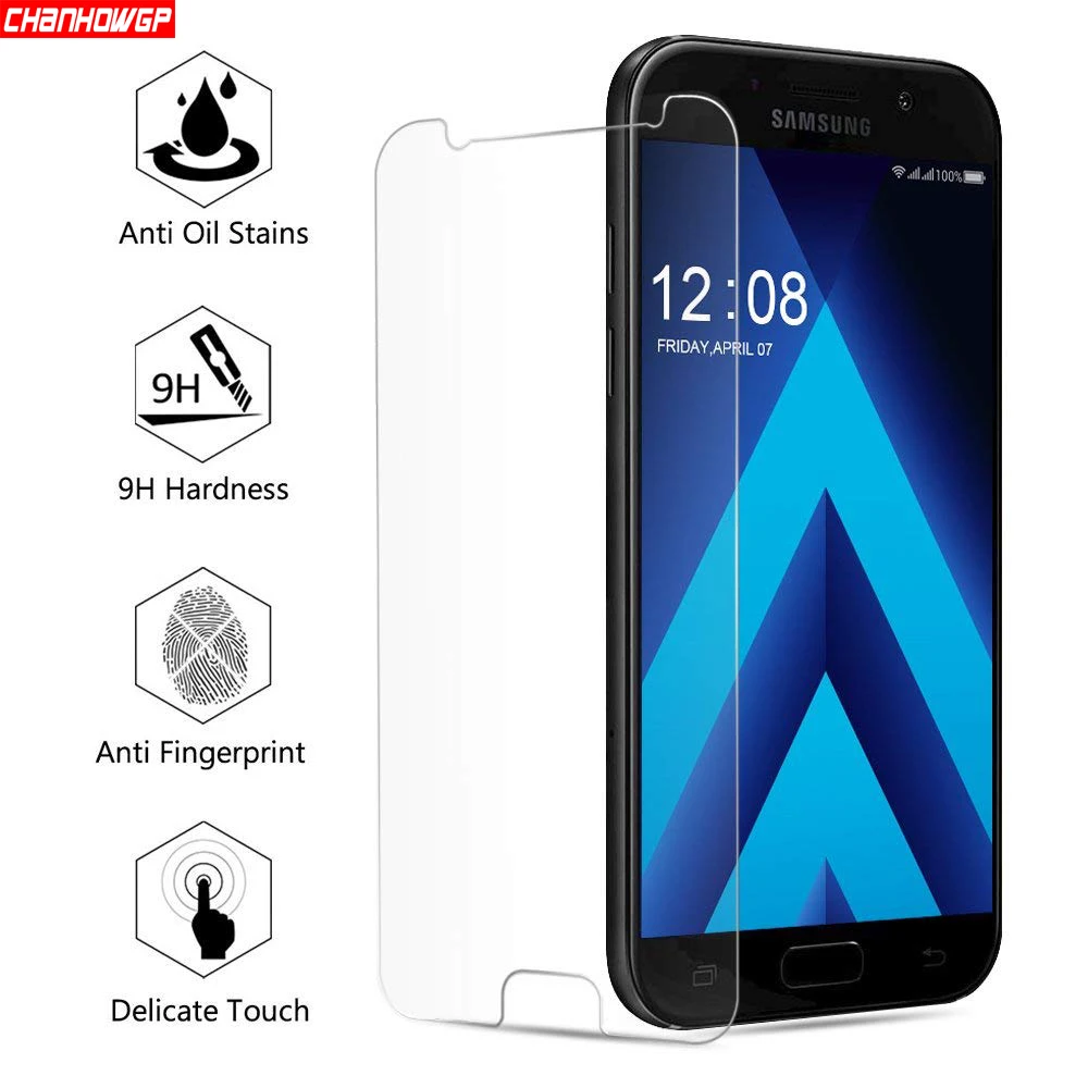 Закаленное стекло 9H для Samsung Galaxy A5 2017 A520 оболочка защиты экрана 2016 2015 защитная