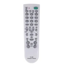 Portable Super Version Universal TV Remote Control Replacement TV Remote Control Unit White For All Most All TV Television