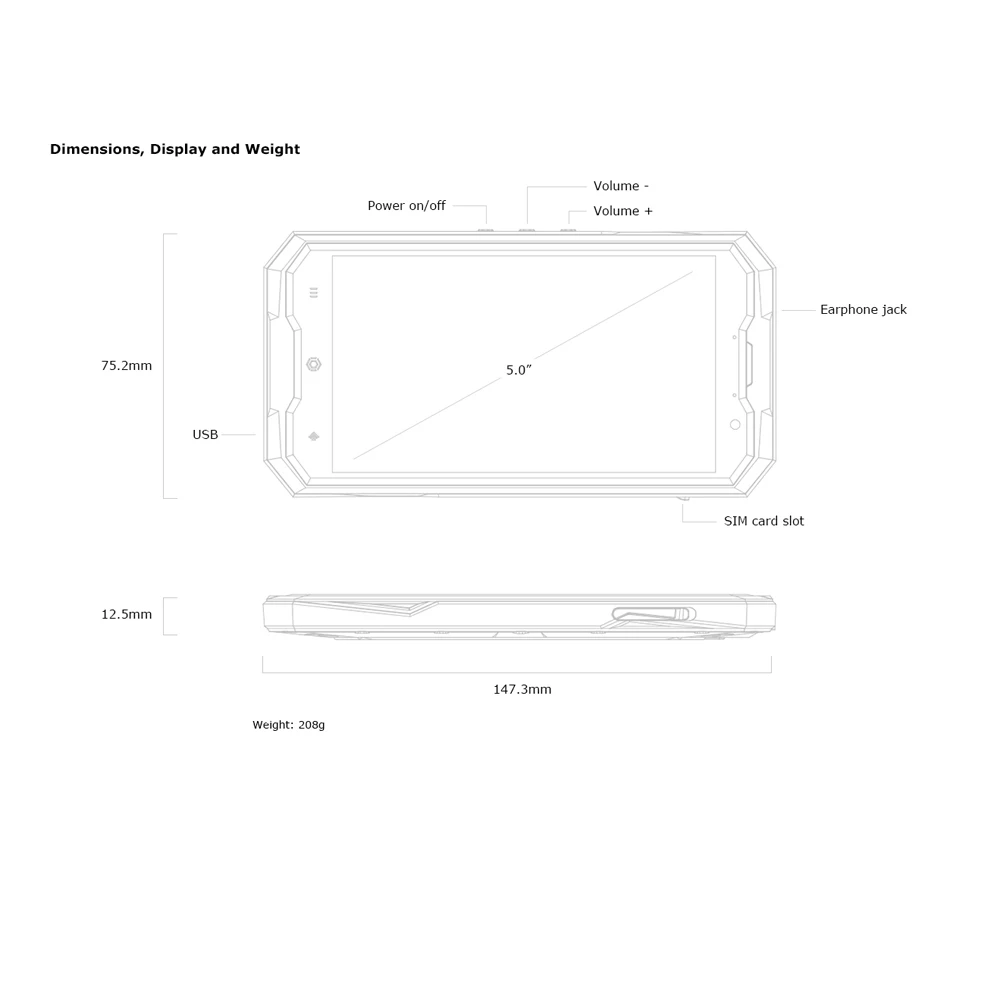 HOMTOM ZOJI Z8 Mobile Phone (5)