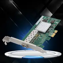 Для Intel 82576EB PCI-E однопортовая гигабитная сетевая карта волоконный адаптер E1G42EF 2019