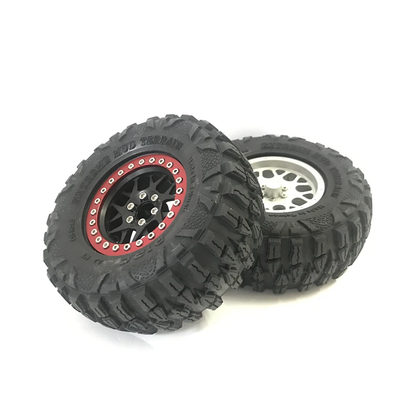 4 шт. колесные диски из алюминиевого сплава 2 дюйма для 1/10 RC Rock Crawler Axial SCX10 RR10 Wraith 90056