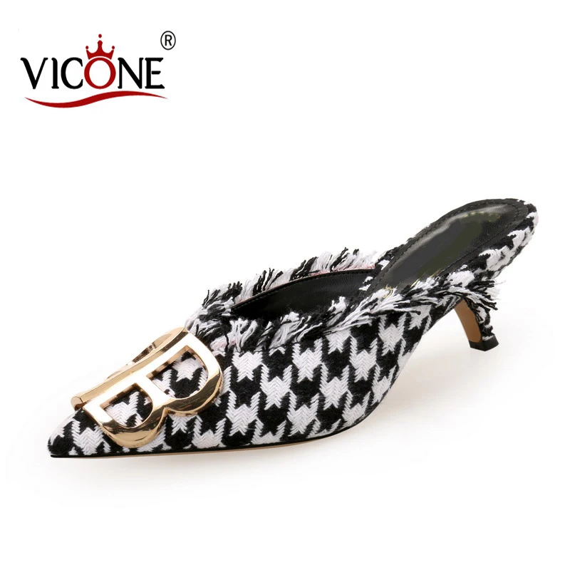 

VICONE Women's high-heeled pointed sandals V10227