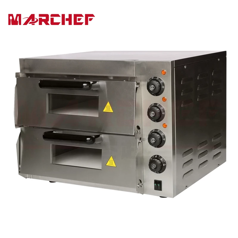 Double Electric Pizza Baking Oven_Bread Electric Bread