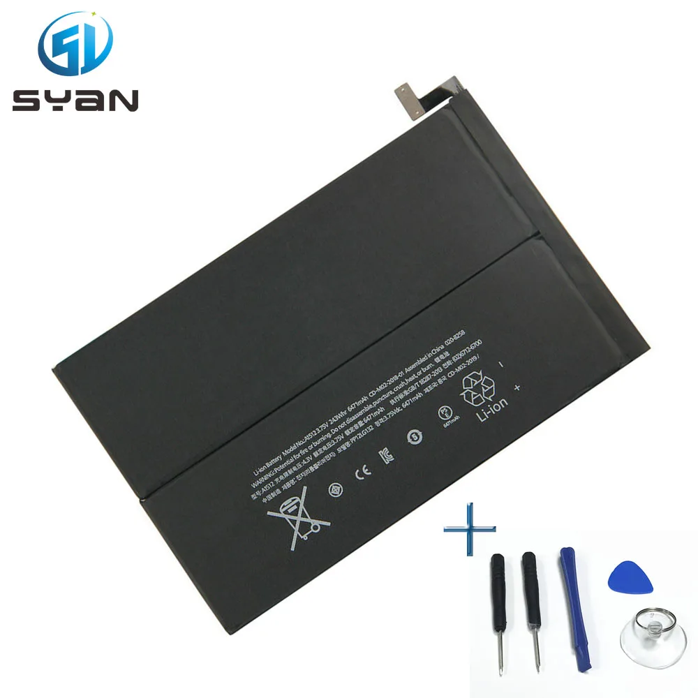 

3.73v 6471mAh New OEM A1512 Battery for iPad mini 2 A1489 A1490
