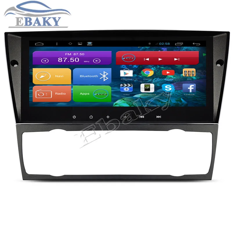 Discount NaviTopia 8.8inch 8 core RAM 2G ROM 32G Android 8.1 Car Radio for BMW E90 2005 2006 2007 2008 2009 2010 2011 2012 With Wifi 11