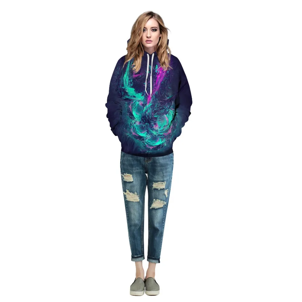 Nebula Galaxy Space Print 3d Hoodies Women Men Sweatshirts Harajuku Outfits Casual Sweats Plus Size Hip Hop Pullover Top