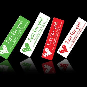 

240 pcs/lot Just for you with Loving Heart self-adhesive Label Stickers DIY Hand Made Gift Cake Paper Sticker Sealing