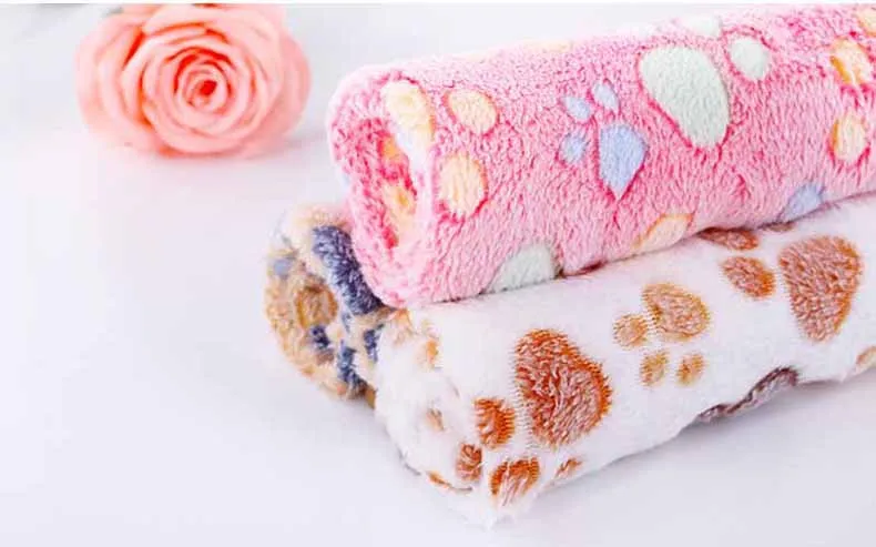 Soft and Comfort Pet Blanket Winter Warm Dog Kennel Mat Thick Coral Fleece Pets Dogs Cats Blanket Mat XS S M L Pet Products Wholesale7