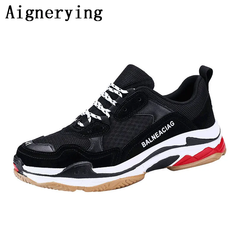 

Women Running Shoes For Men Sneakers Women Balencia Sport Men Unisex hoody Pump PU Leather Casual Shoes
