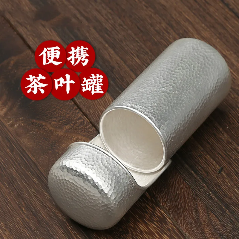  High grade Silver made Tea Kettle Vacuum Thermos cup Coffee cup Kung Fu Tea gift for family and fri - 1000008308081