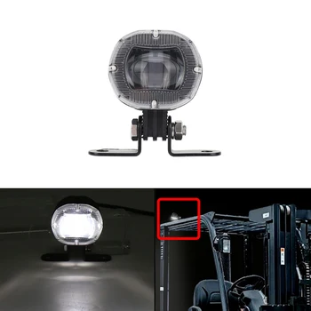 

2PCs 20W Forklift Safety Led Working Light Red White Safety Warning Work Lamp Fork Forklift Trunk Security Indicator Lights