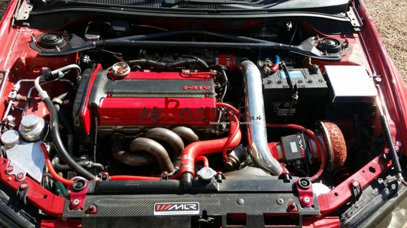 

EVO 4 5 6 SPARK PLUG COVER CARBON