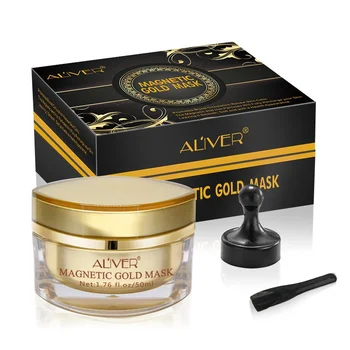 

Women Face Care Gold Mask Moisturizing Dead Sea Mud Pore Cleaner Magnet Detox Black Mud Mask Face Skin Care Mask 5456