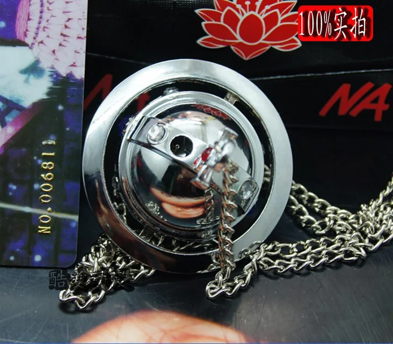 Nana Okazaki Shinichi Lighter Shin Ai Yazawa Nana Cosplay Necklace Pendants Accessories Sliver Golden Figure toys in Box (7)