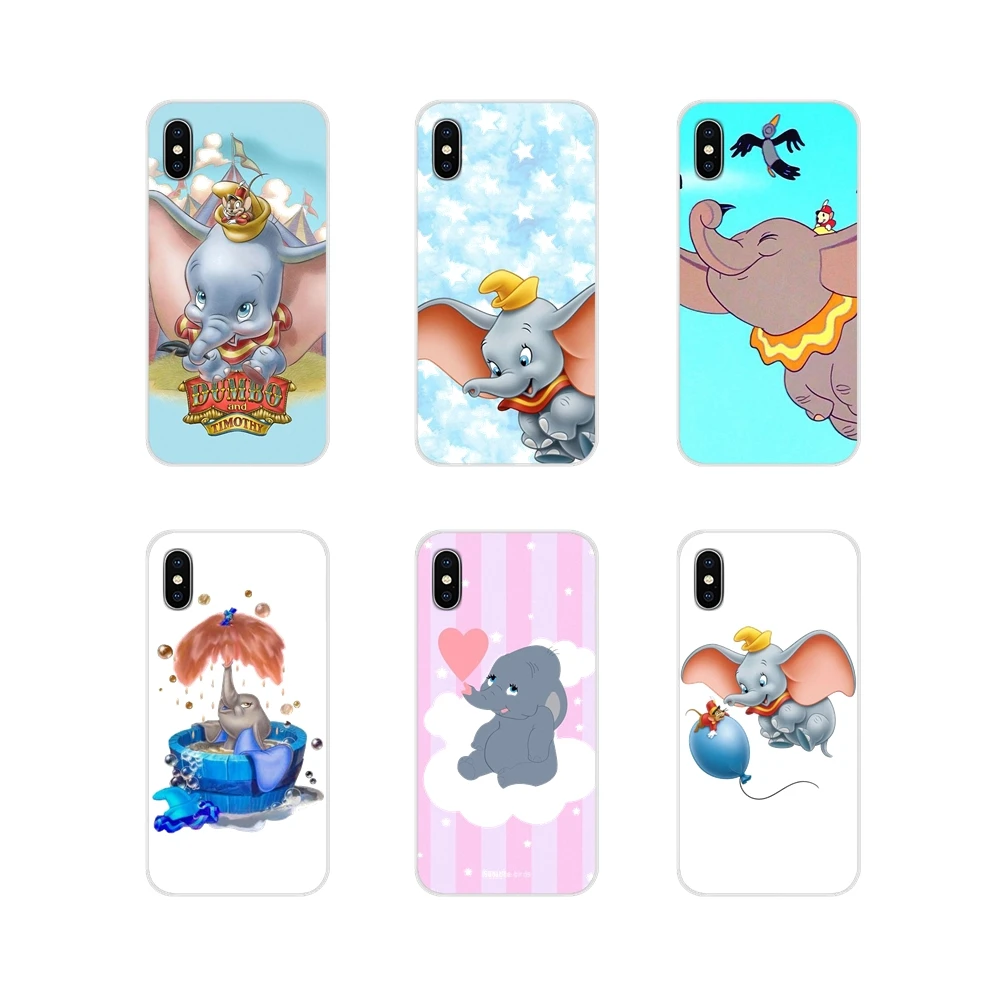 

Accessories Phone Shell Covers For Motorola Moto X4 E4 E5 G5 G5S G6 Z Z2 Z3 G G2 G3 C Play Plus Cartoon Cute Dumbo