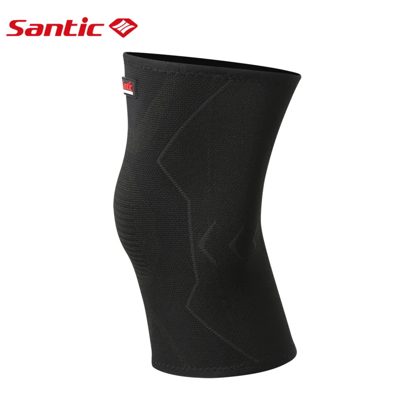 

Santic Kneeling Pad Knee Protector Cycling Leg Warmers Sports Elastic Knee Pads Safety Rodillera Deportiva Joelheira Kneecap
