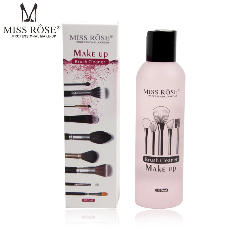 

Professional Makeup Brush Liquid Cleaner Puff Sponge Quickly Cleaning Solution Make Up Brush Cleaner Liquid Makeup Tool 180ml