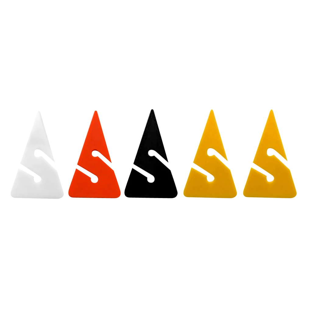 Durable 5 Pieces Triangle Line Arrow Marker for Scuba Diving Cave Wreck Dive Multi Color Water Sports Replacement Accessories