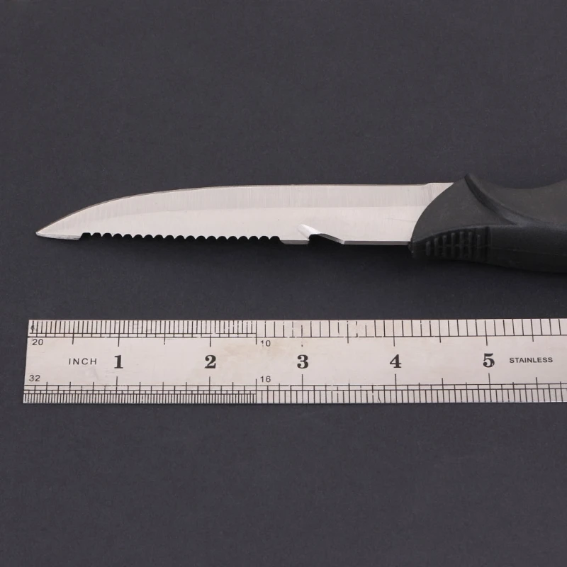 Рыболовный нож из нержавеющей стали плавающий острый портативный 26 см снасти Многофункциональный