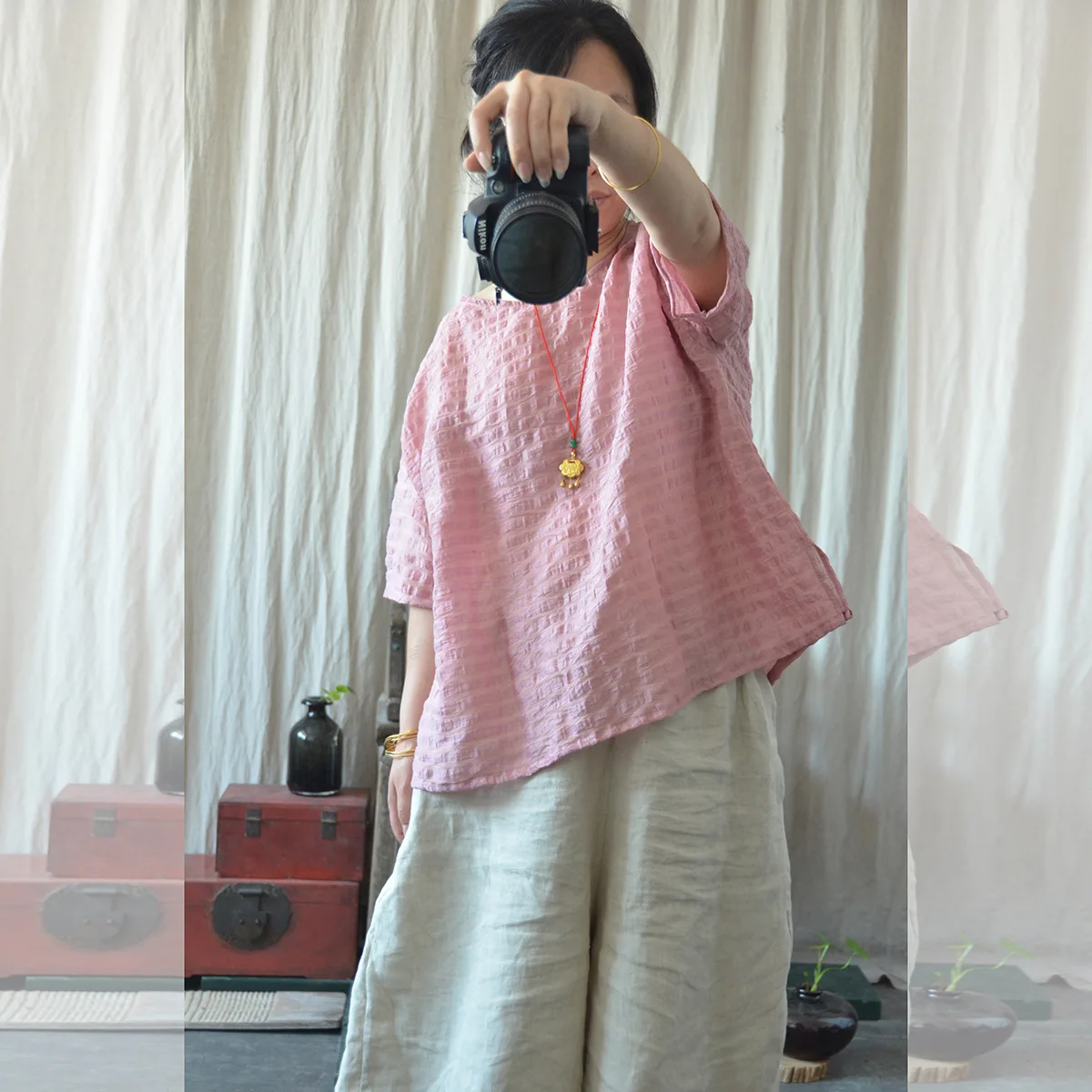 Женские летние футболки в ретро стиле с коротким рукавом, женские винтажные свободные футболки, женские повседневные футболки