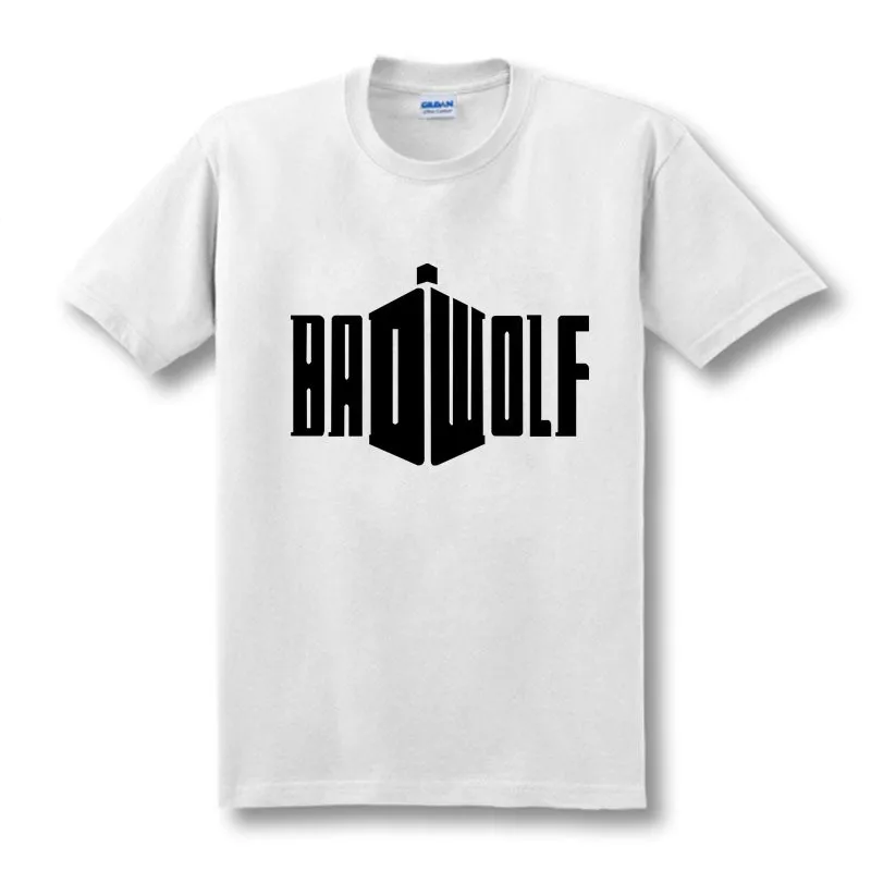 New-Fashion-Summer-BBC-DR-WHO-Bad-Wolf-T-Shirt-Men-Doctor-Who-Sitcoms-Man-Male