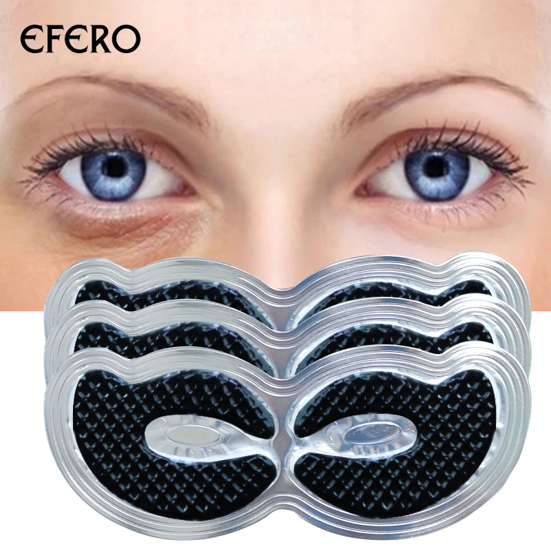 Buy Black Eye Patch 6pcs=3pair Eye Mask Collagen