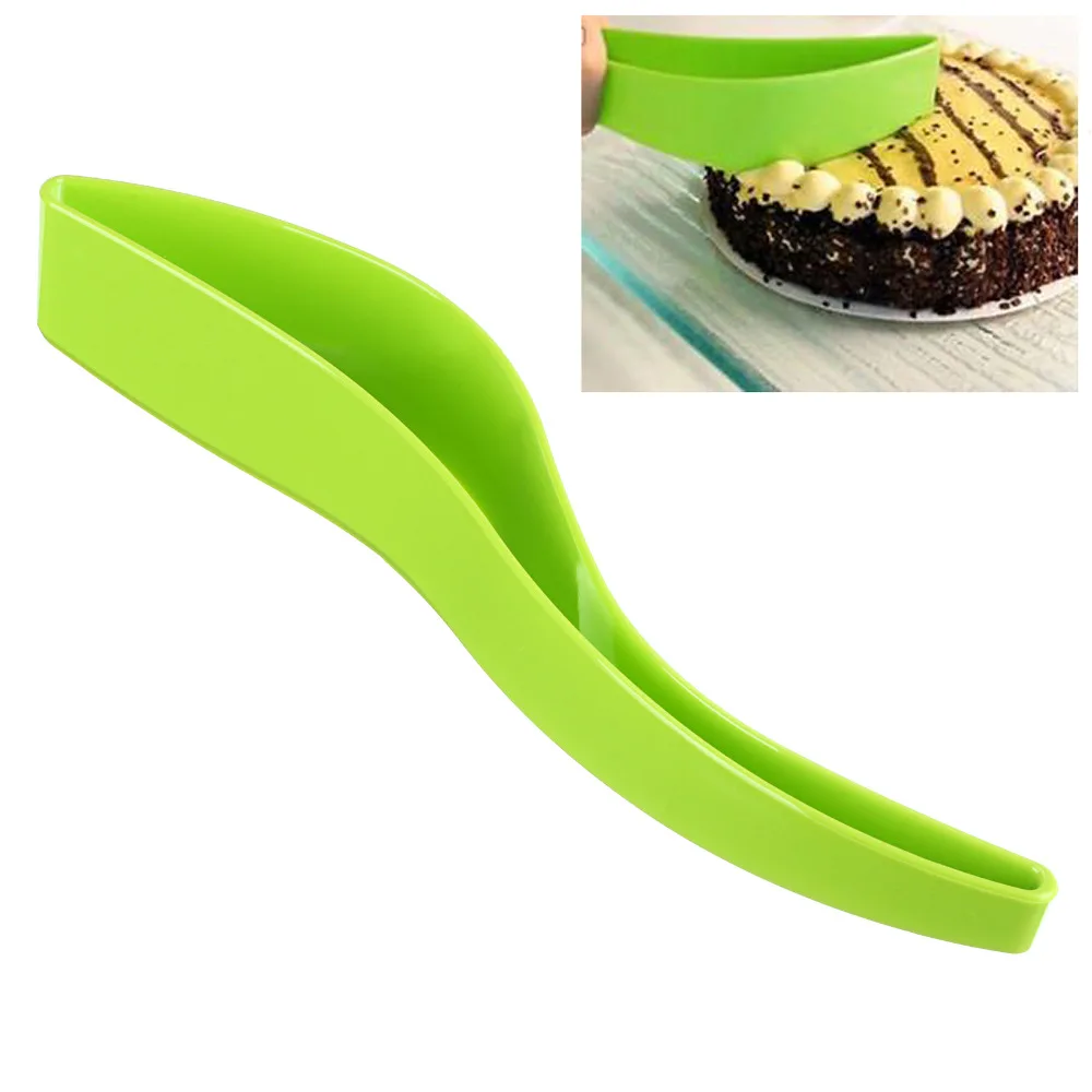 Cake Cutting Tools Slice Knife Kitchen Gadget Cake Pie Slicer Sheet Guide Cutter Server Bread