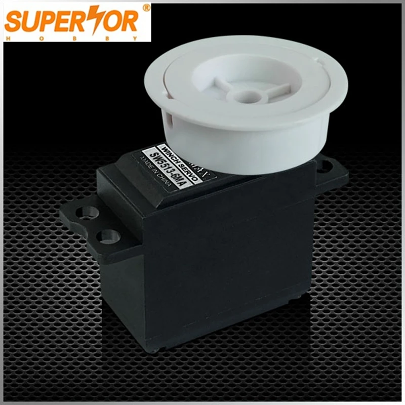 JX W5513 4T 4 turns 10kg.cm Standard Metal Gear Sail Winch servo For RC