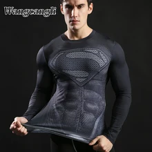 wangcangli Anime Iron Tops print Men 3d t shirt Tees Compression Fitness man’s T-shirts Camiseta Male Streetwear Summer Tshirts